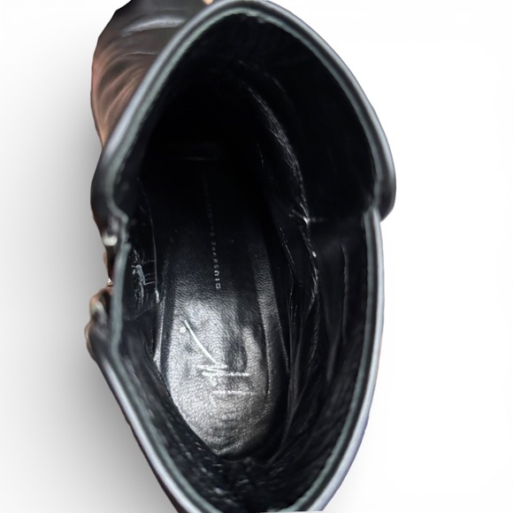 GIUSEPPE ZANOTTI Daddy 40 black leather ankle boots size 39 - Picture 14 of 16